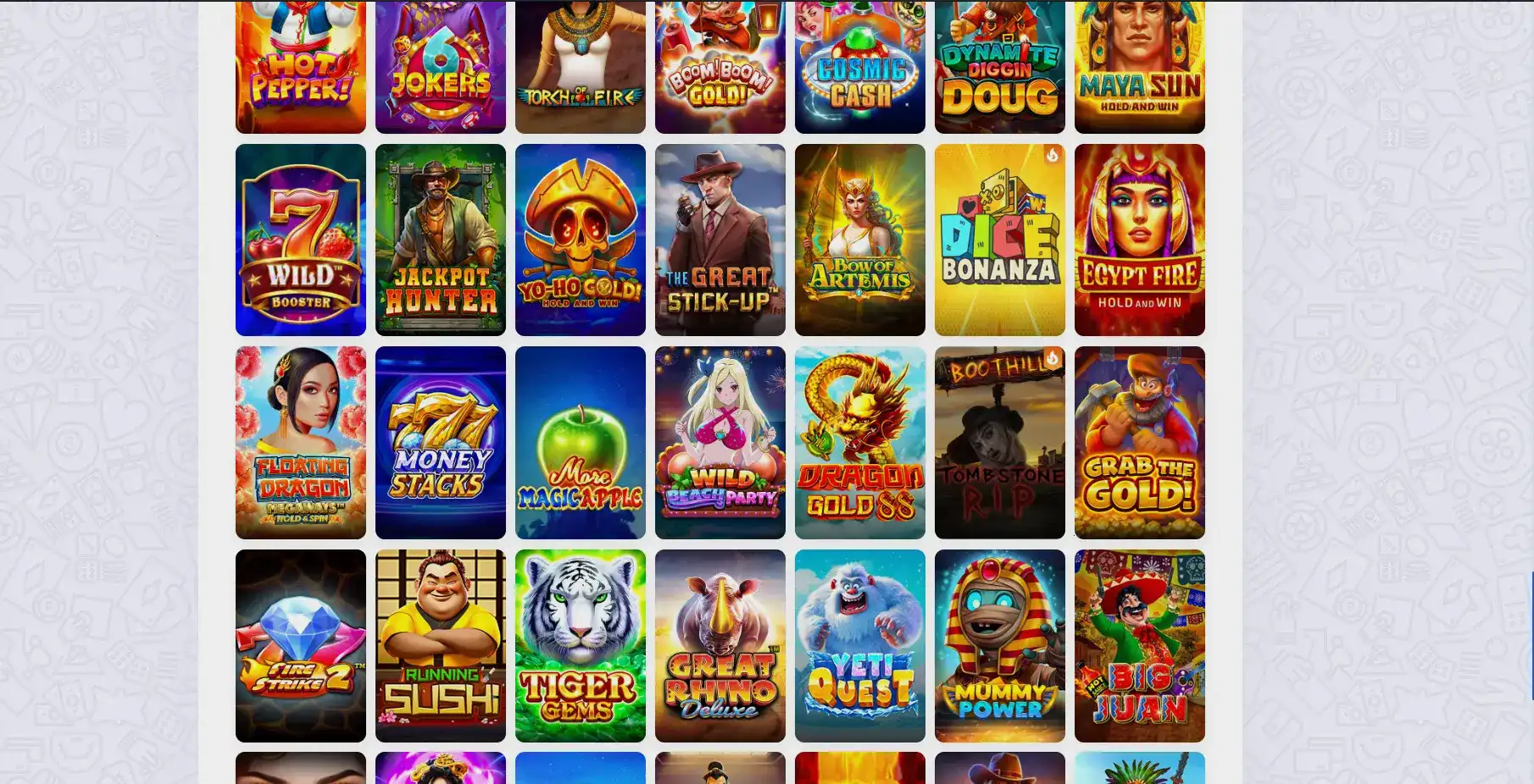 Monro casino — интерфейс казино на официальном сайте